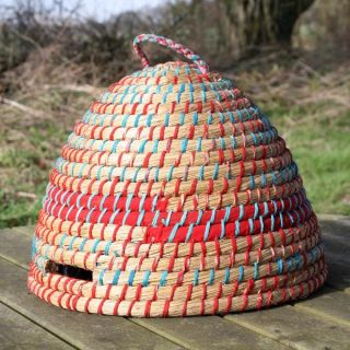 Decorative Natural Bee Skep Thumbnail